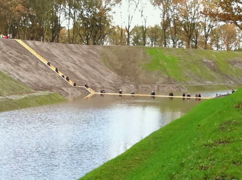 Moses Bridge: The Sunken Walkway in the Netherlands
